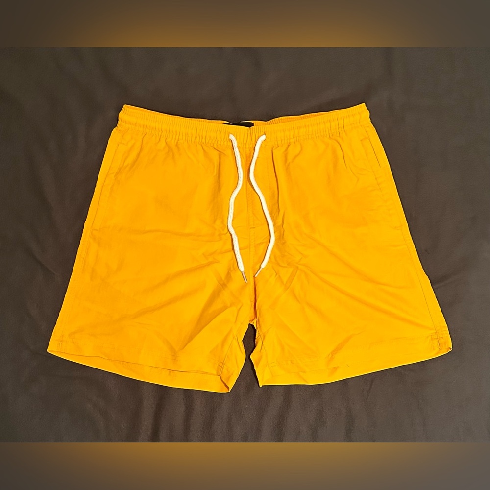 Tilly’s Volley Shorts Yellow Men Size Medium
